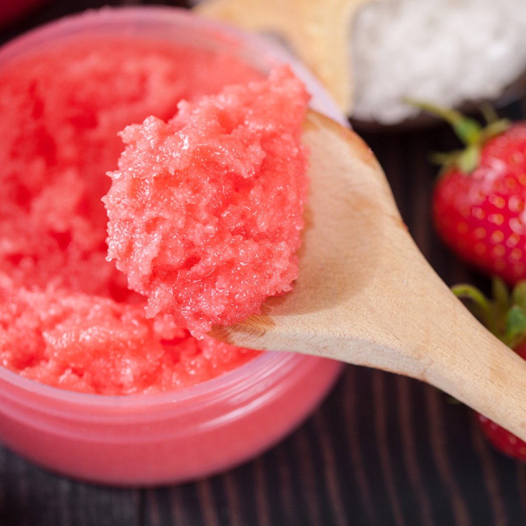 Strawberry Silk Body Scrub